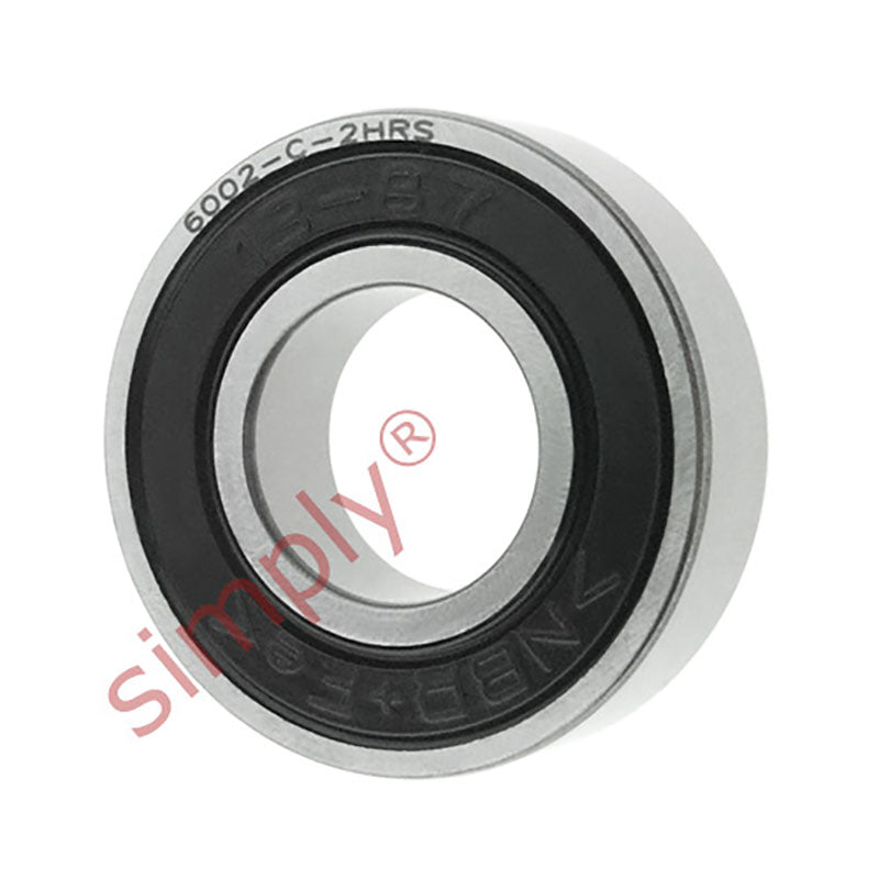 60022RSC3 Budget Rubber Sealed Deep Groove Ball Bearing 15x32x9mm