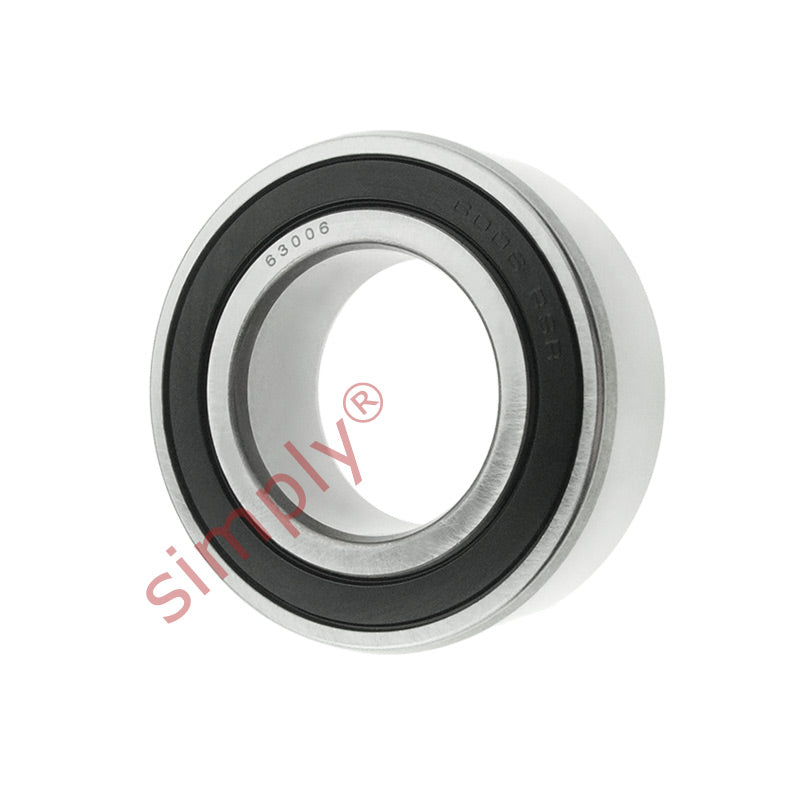 FAG 630062RSR Rubber Sealed Deep Groove Ball Bearing 30x55x19mm