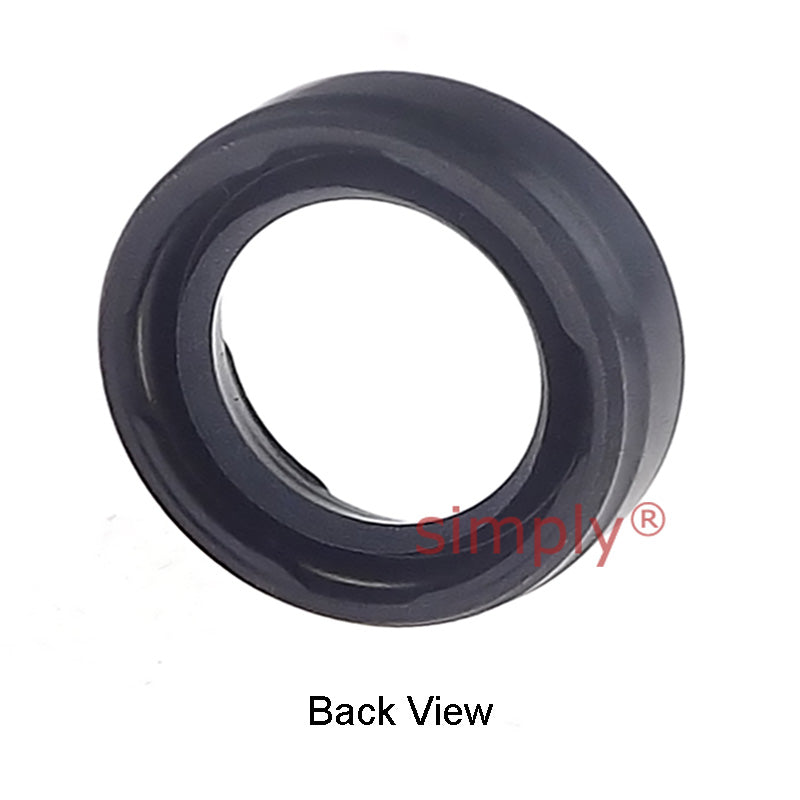 8x12x3mm Nitrile Rubber Single Lip Rotary Shaft Oil Seal Springless Design VC Style