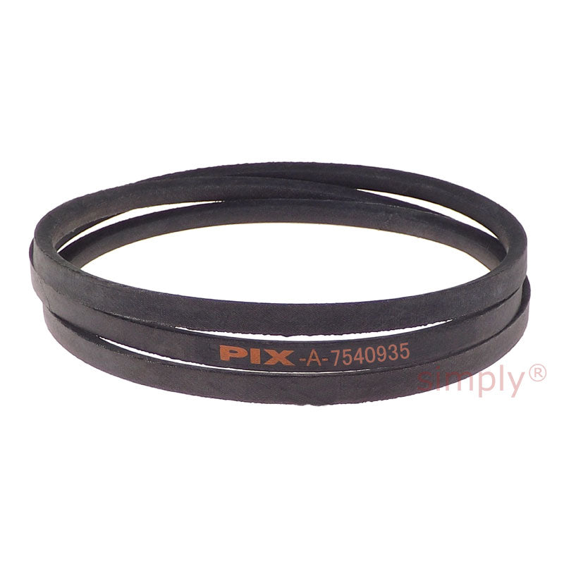 A-7540935 Lawn and Garden Machinery V-Belt Fits MTD