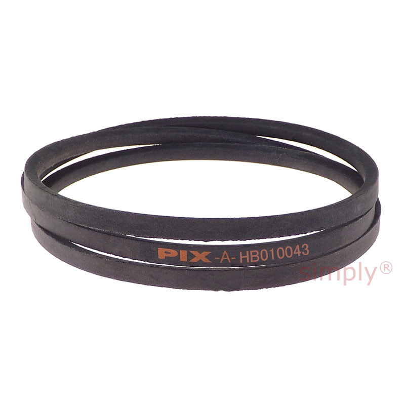 A-HB010043 Lawn and Garden Machinery V-Belt Fits Tielburger