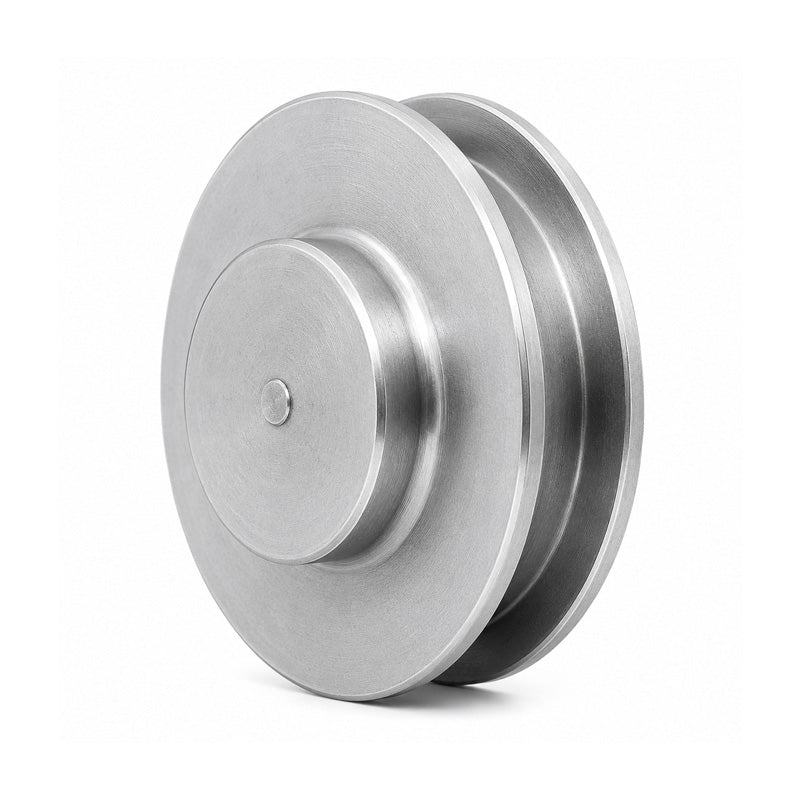 PowerDrive SPZ Section Aluminium Pulley Un-Bored with 1 Groove 75mm Pitch Diameter