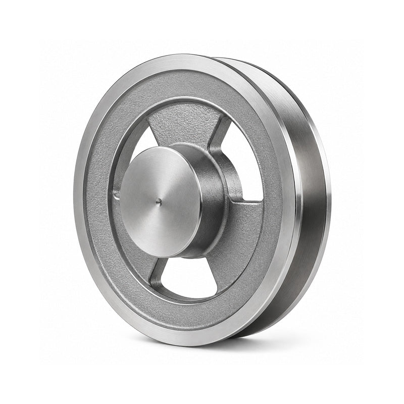 PowerDrive SPZ Section Un-Bored Aluminium Pulley with 1 Groove 100mm Pitch Diameter