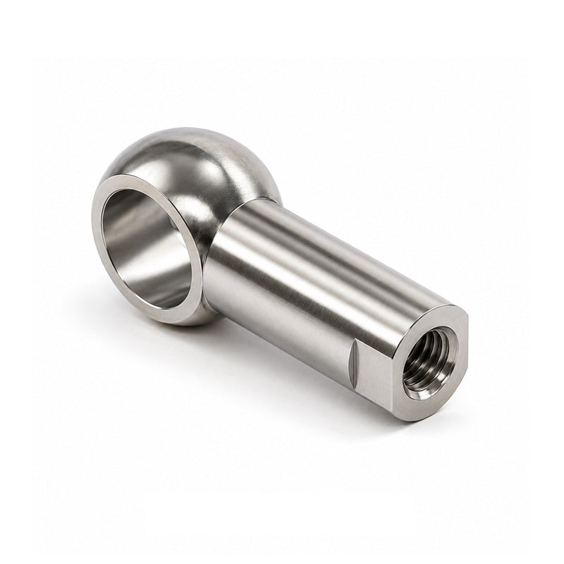 Chiavette A13SS Right Hand Stainless Steel Ball Socket with Internal Snap Ring 13mm Ball Diameter M8 Thread - Allow 2-3 Days