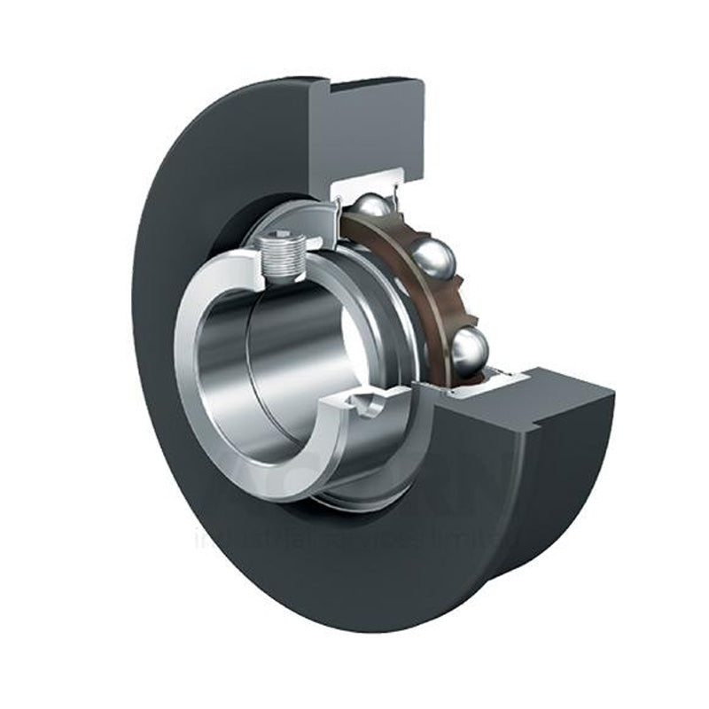 INA CRB25/72XL Metric Bearing Insert with Rubber Interliner and P Seals and Eccentric Collar 25x73x36mm