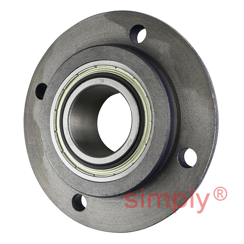 RHP FC50A-RHP Four Bolt Round Cast Iron Flanged Bearing Unit and 50mm Insert