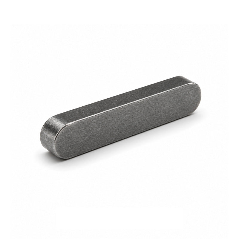 Metric Carbon Steel DIN6885 Feather Key with 2 Rounded Ends 8x7x15mm