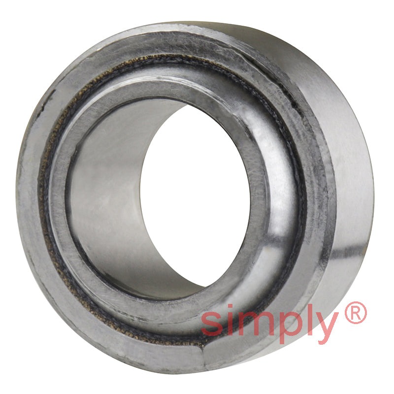 SKF GE17C Maintenance Free Spherical Plain Bearing Steel / Bronze 17x30x14x10mm
