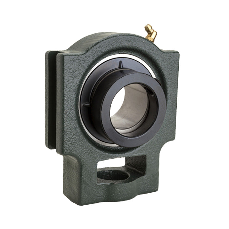 HCT313 Metric Cast Iron Take Up Unit Housing with 65mm Bore Eccentric Collar Insert