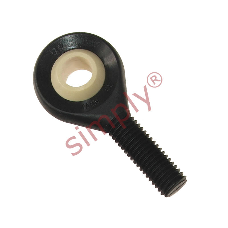 igubal KARM12CL Right Hand Male Plastic Rod End 12mm Bore M12 Thread