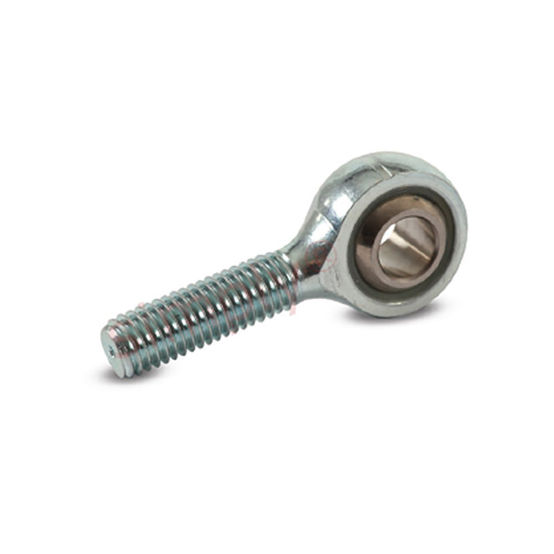 Branded MPL-06-5 Left Hand Imperial Steel / Nylon Lined Maintenance Free Plain Male Rod End 3/8 UNF Thread
