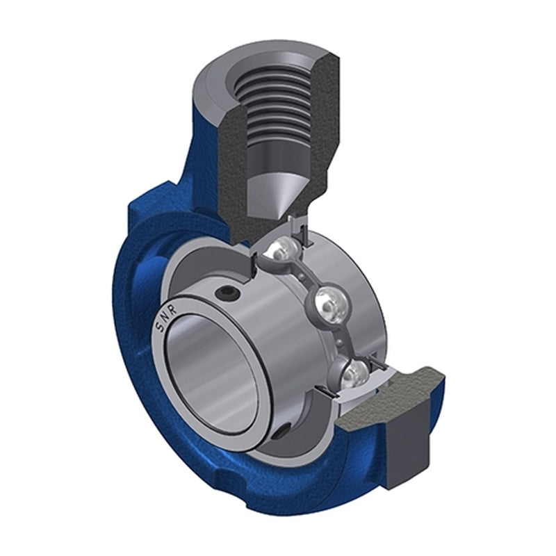 SNR UCEHE209-28 Imperial Cast Iron Hanger Bearing Unit with 1-3/4 inch Bore Insert - Allow 2-3 Days