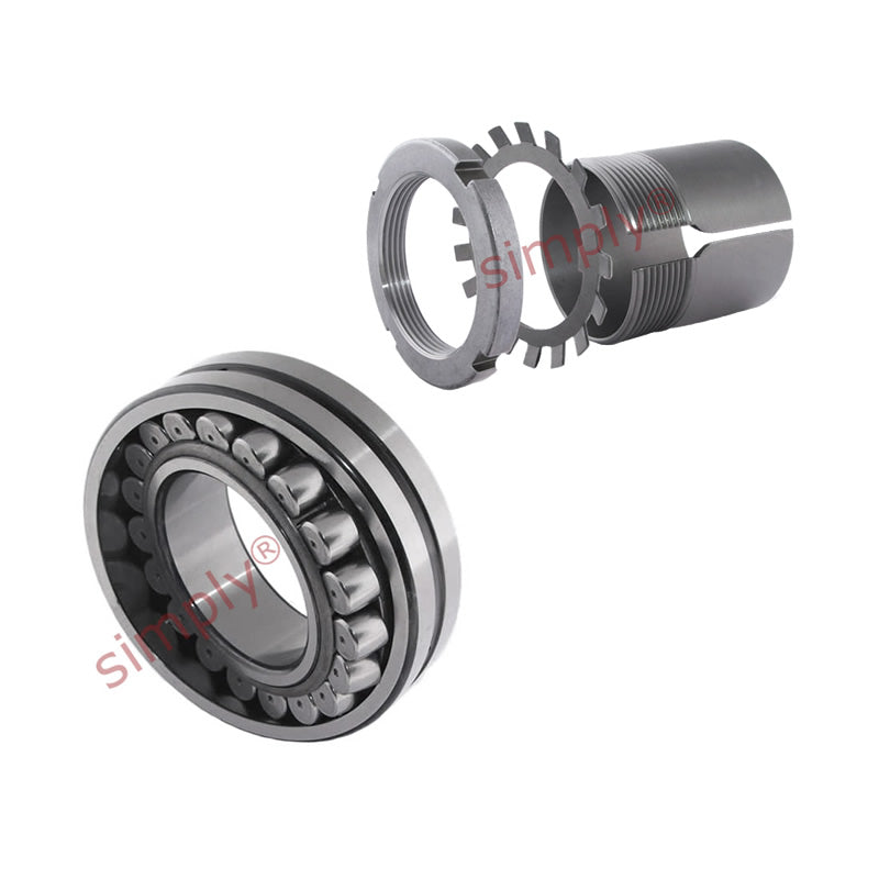 FAG 23130E1AKM X-life Spherical Roller Bearing with H3130 Adapter Sleeve 135x250x80mm