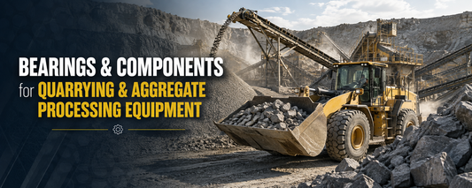 Bearings & Components for Quarrying & Aggregate Processing Equipment