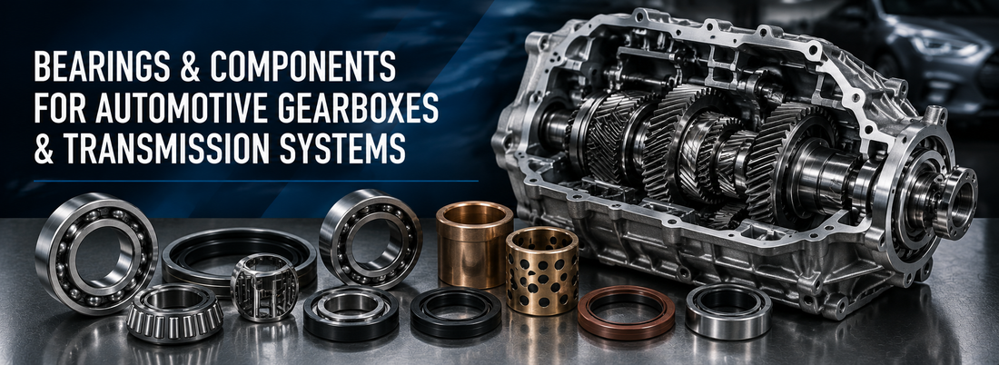 Bearings & Components for Automotive Gearboxes & Transmission Systems