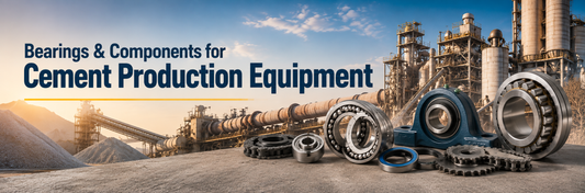 Bearings & Components for Cement Production Equipment
