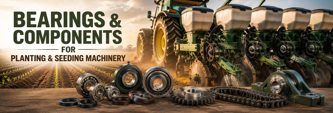 Bearings & Components for Planting & Seeding Machinery