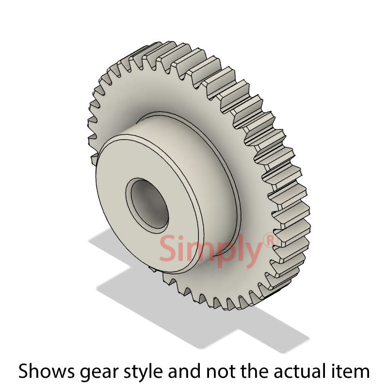 WPS05/19B-4 Metric Moulded Hostaform Spur Gear 19 Tooth 0.5 Mod Bored 4mm (H9)