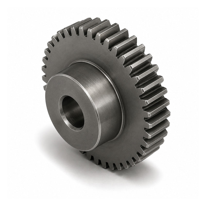 SS10DP/12B-0.625 Imperial EN8 Steel Spur Gear 12 Tooth 10 DP Bored 0.625 inch (H8)