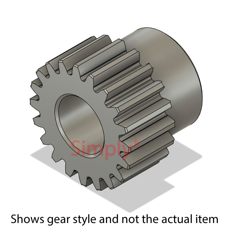 STS15/100B-15 Metric Stainless Steel Spur Gear 100 Tooth 1.5 Mod Bored 15mm (H8)