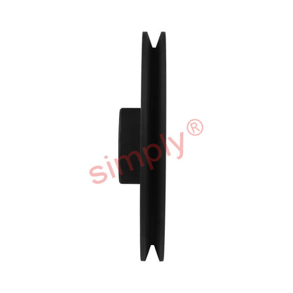 PowerDrive 160X1SPZ 160mm Pitch Diameter SPB Section Pulley with 1 Groove Pilot Bore