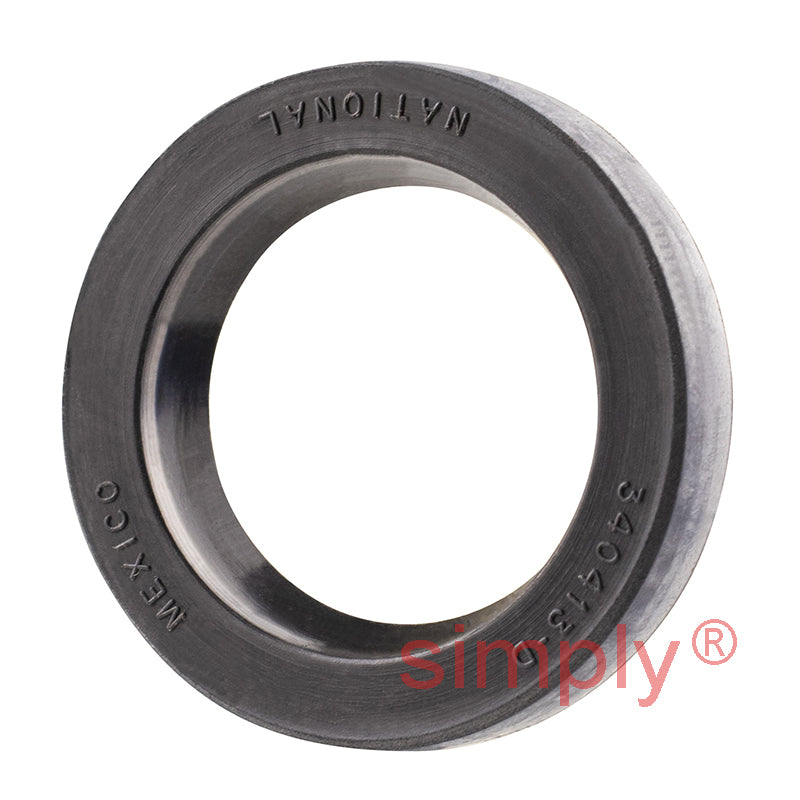 National 340413 Oil Seal with Nitrile Rubber Lip 0.875x1.316x0.25 inch - Allow 2-3 Days