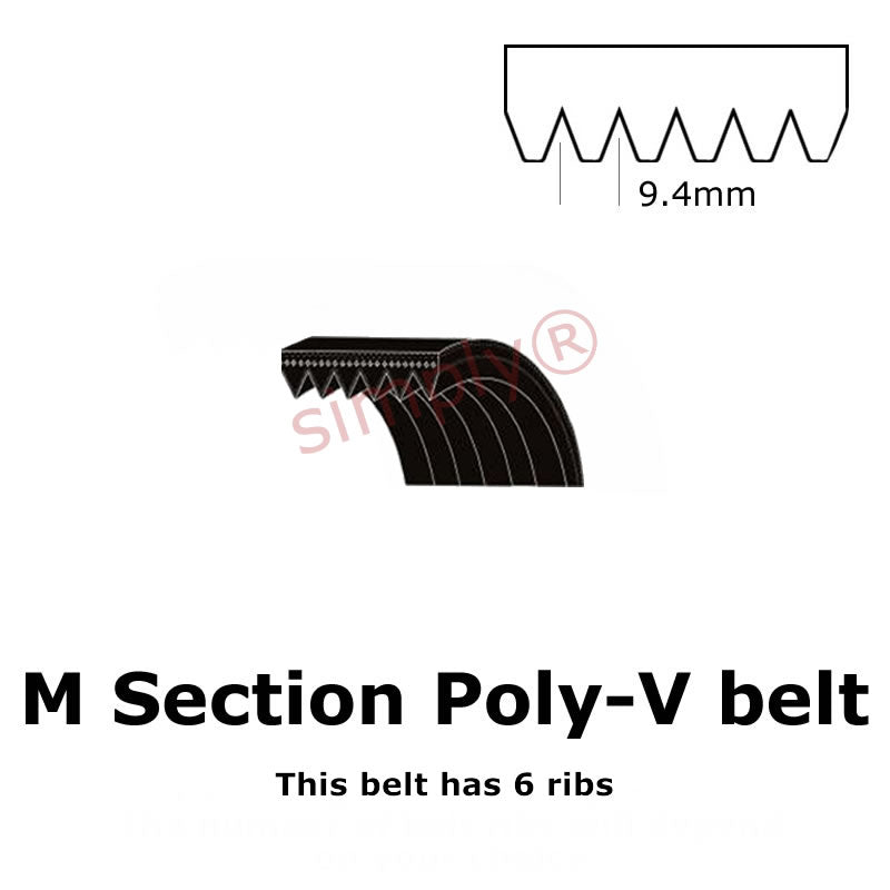 13741PM/5410M Pix Poly V Multiple Ribbed Belt 13741mm/541 inch Length with 32 Ribs Allow 2-3 Days