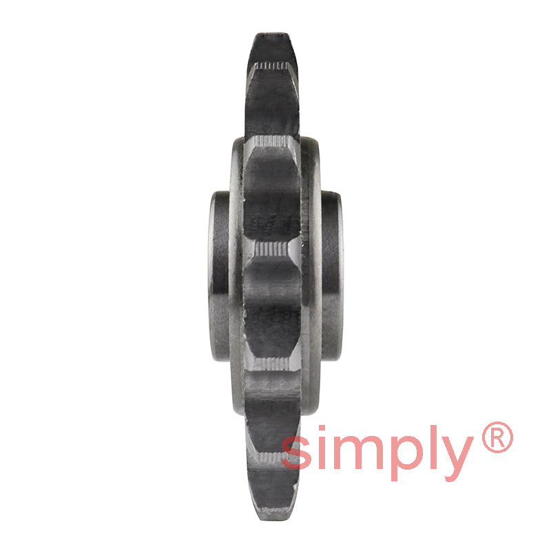 16 Tooth 08B Simplex Idler Sprocket for 1/2 Inch Pitch Chain