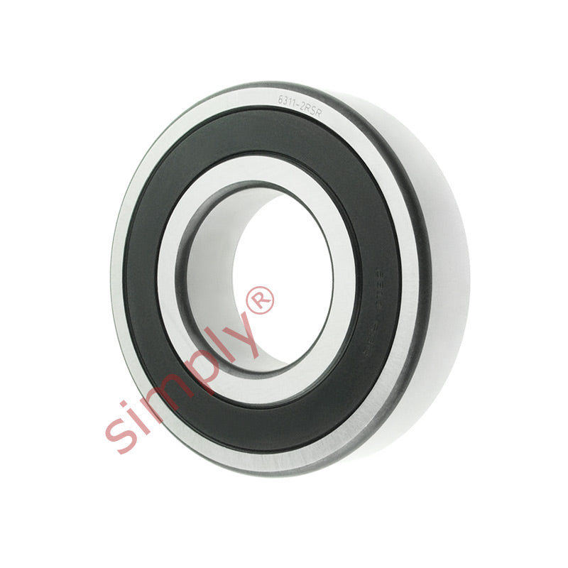 63112RS Budget Rubber Sealed Deep Groove Ball Bearing 55x120x29mm