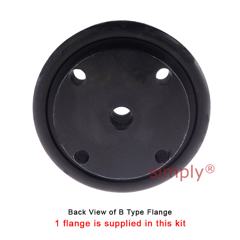 Major Brand F40H/F40B Outer Facing Taper Bore/Pilot Bored Tyre Drive Coupling Assembly with Natural Rubber Tyre