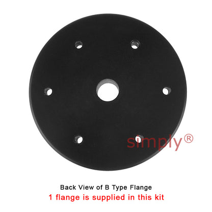 Major Brand F120F/F120B Inner Facing Taper Bore/Pilot Bored Type Tyre Drive Coupling Assembly with Natural Rubber Tyre