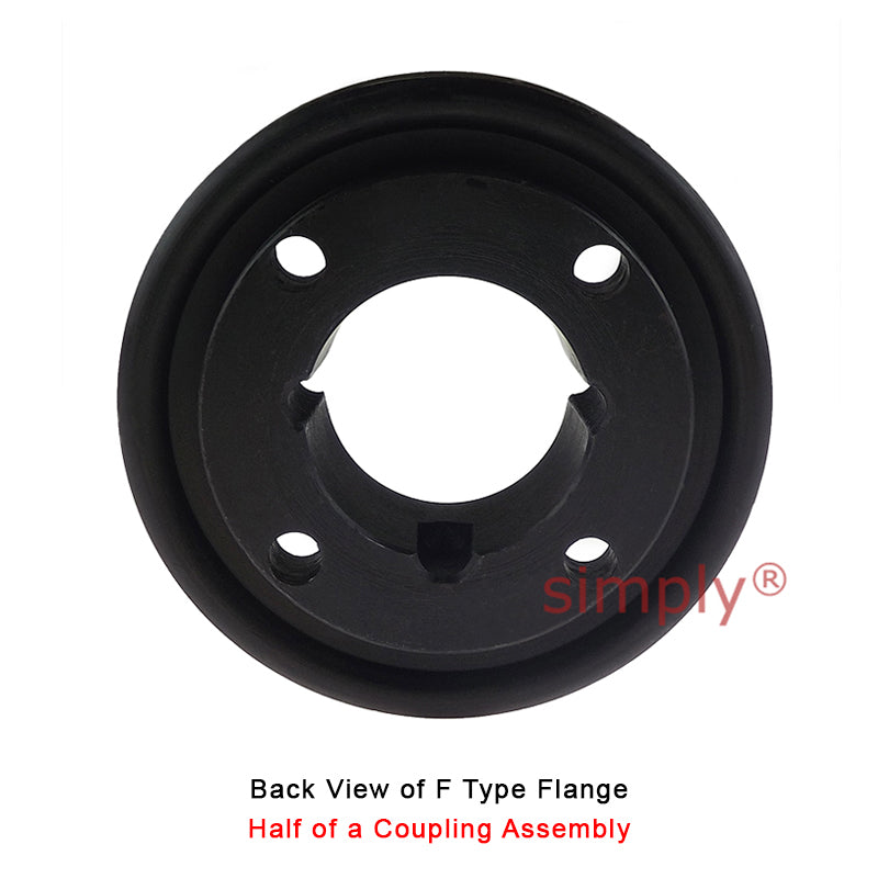 Major Brand F50F-MB Drive Coupling Inner Tapered Locking Bush Type Max Bush Bore 32mm / 1-1/4 inch