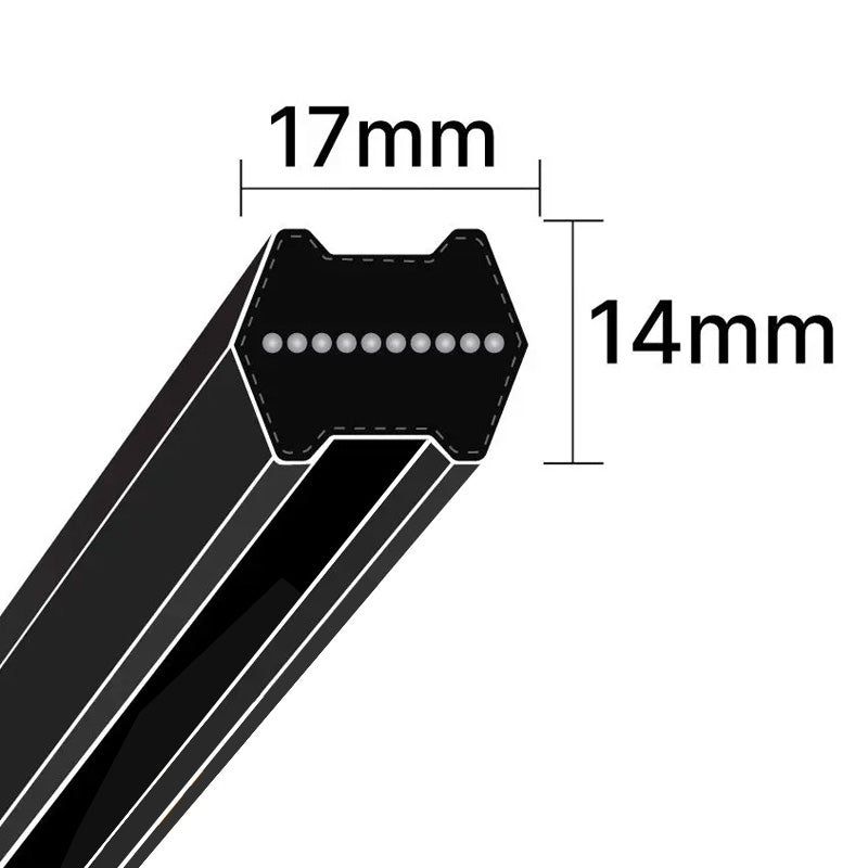 BB71 Pix Hexagon Section Double Sided V-Belt