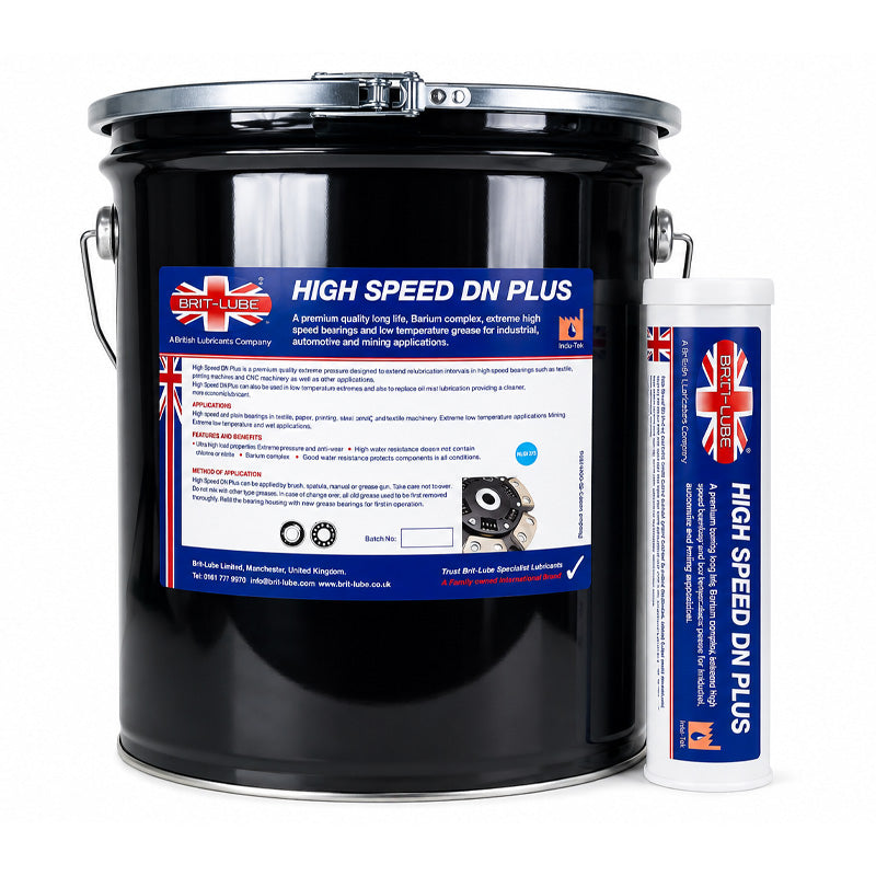 Brit-Lube High Speed DN Plus Premium Quality Grease For Industrial Automotive Mining 12.5kg - Allow 2-3 Days