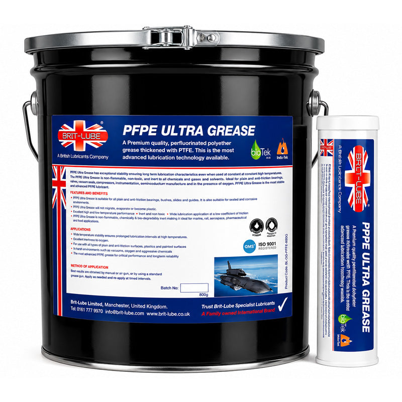 Brit-Lube PFPE Ultra Grease 1kg - Allow 2-3 Days