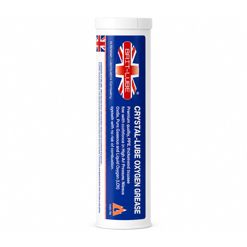 Brit-Lube Crystal Lube PFPE Premium Quality Oxygen Compatible Grease 3kg - Allow 2-3 Days