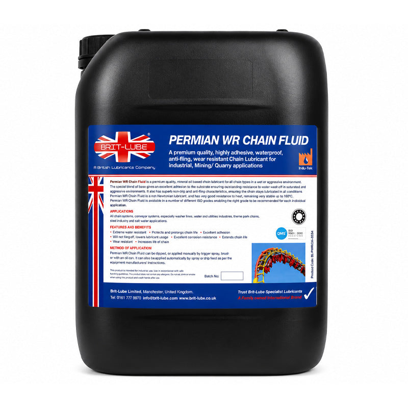 Brit-Lube Permian WR Chain Oil 20KG - Allow 2-3 Days
