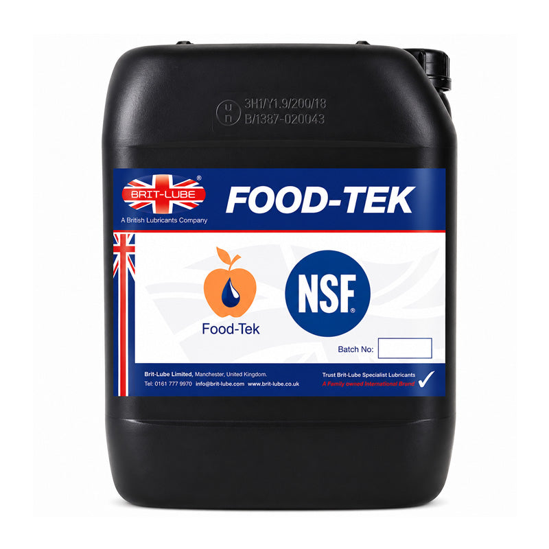 Brit-Lube Food-Tek HD Gear Oil 100 300 Litre - Allow 2-3 Days