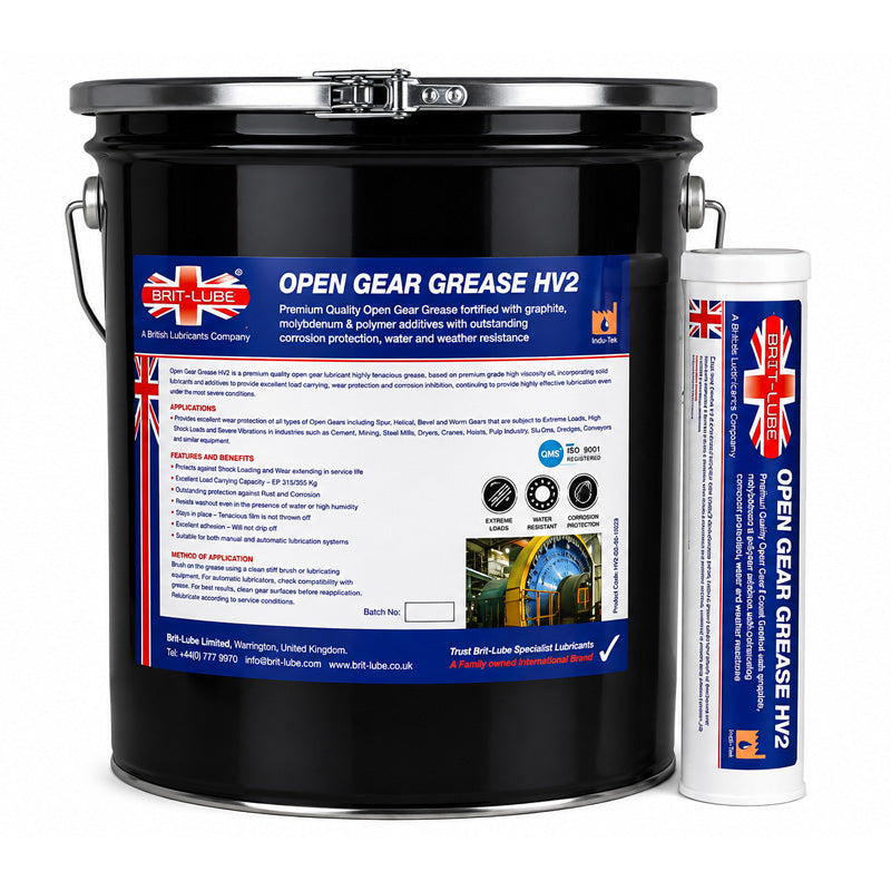 Brit-Lube Open Gear Grease HV2 1kg - Allow 2-3 Days