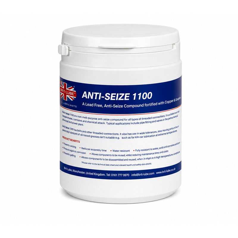 Brit-Lube Anti-Seize 1100 500g - Allow 2-3 Days