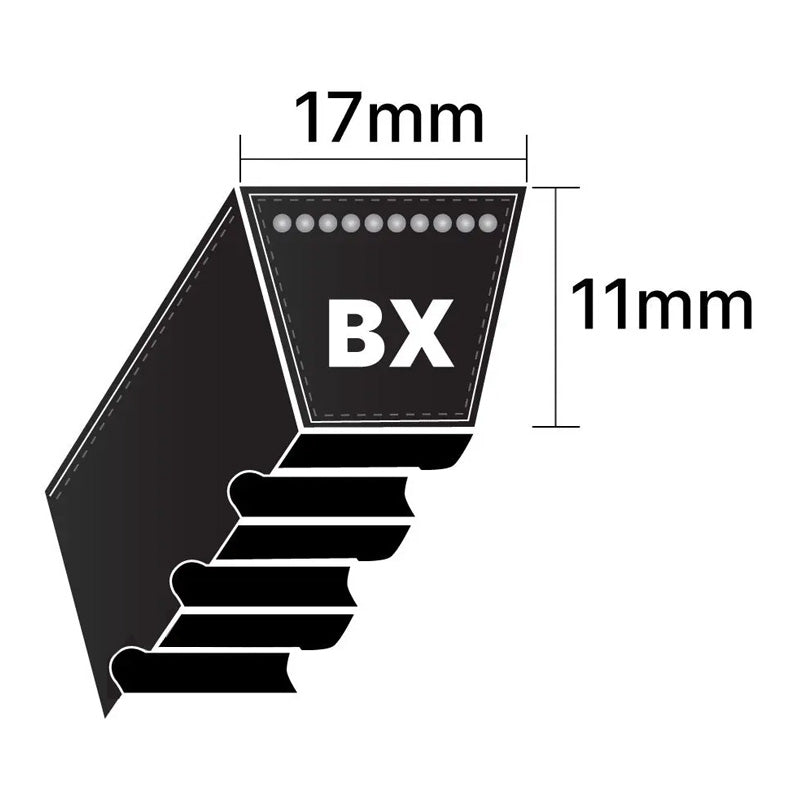 Major Brand BX58 BX-Section Cogged V-Belt