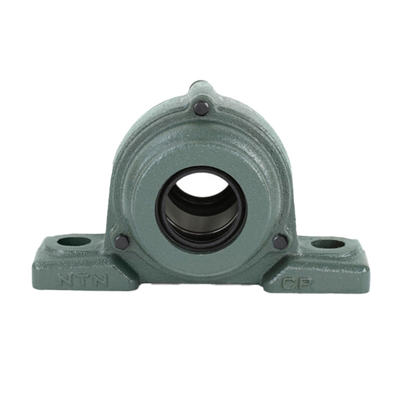NTN C-UKPX06SD1/HS2306 Imperial Cast Iron Two Bolt Pillow / Plummer Block Housing with Cast Iron Cover - Open Version - Insert and Adaptor Sleeve Fits 7/8 inch Shaft - Allow 2-3 Days