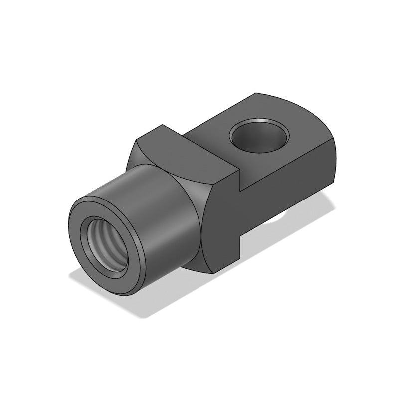 Chiavette AG6LHSS Left Hand Female Stainless Steel Clevis Mating Piece 6mm Bore M6x1 Thread - Allow 7-10 Days