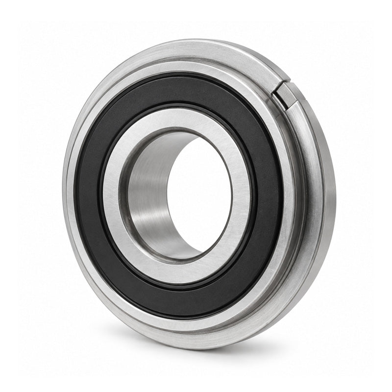 ZEN S62032RSNR Stainless Steel Rubber Sealed Deep Groove Ball Bearing with Snap Ring 17x40x12mm - Allow 2-3 Days