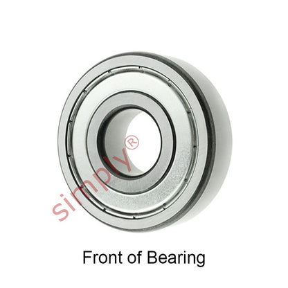 NTN 6309ZC4 One Metal Shield Type Deep Groove Ball Bearing 45x100x25mm