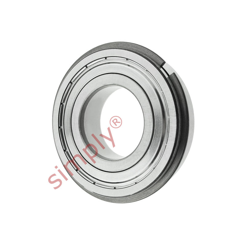 ZEN 60072ZNR Metal Shielded Deep Groove Ball Bearing with Snap Ring 35x62x14mm - Allow 2-3 Days