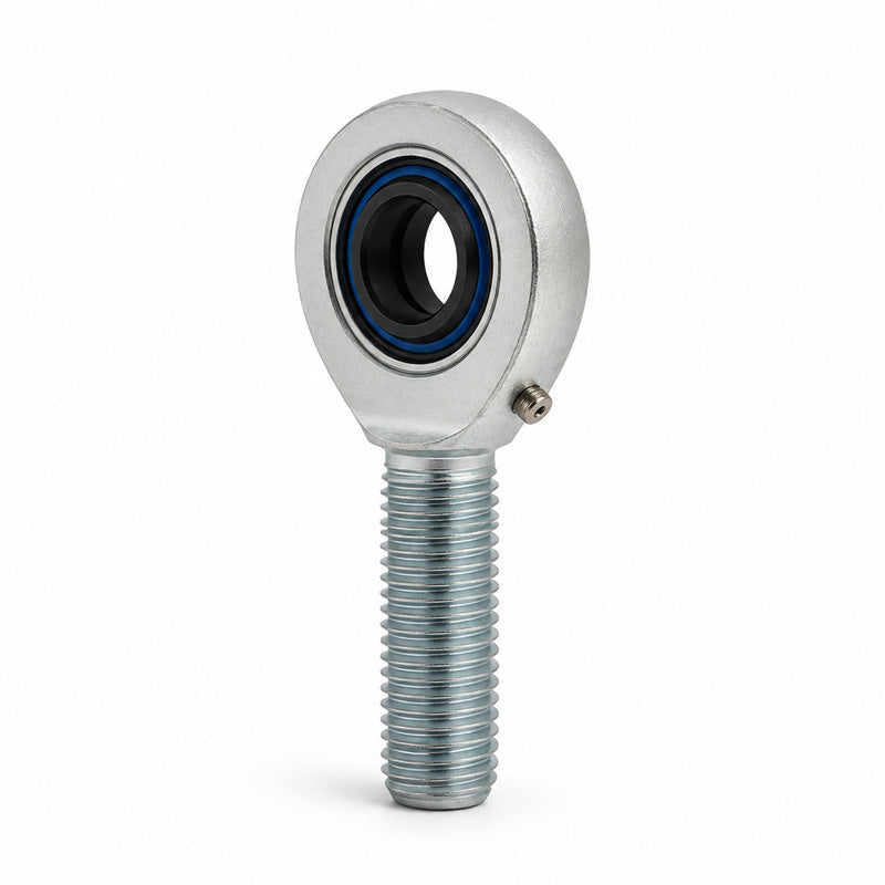 Durbal DSAL60ES-2RS Maintenance Required Left Hand Metric Steel Male Rod End with Seals M52x3 Thread