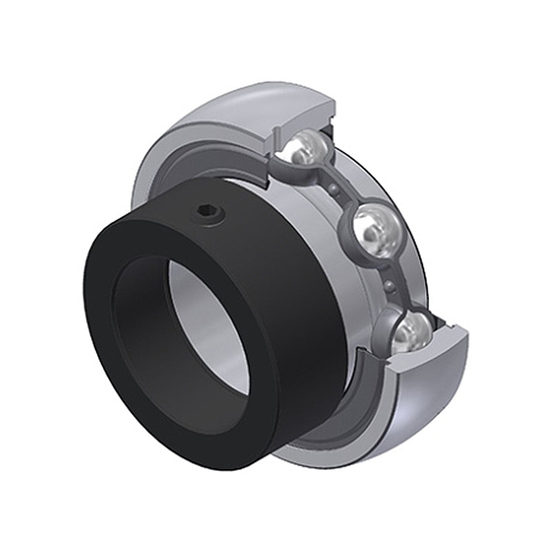 SNR ES206-19G2 Imperial Flatback Spherical Outer Bearing Insert 1-3/16 inch Bore 62mm Outside Diameter with Eccentric Collar - Allow 2-3 Days