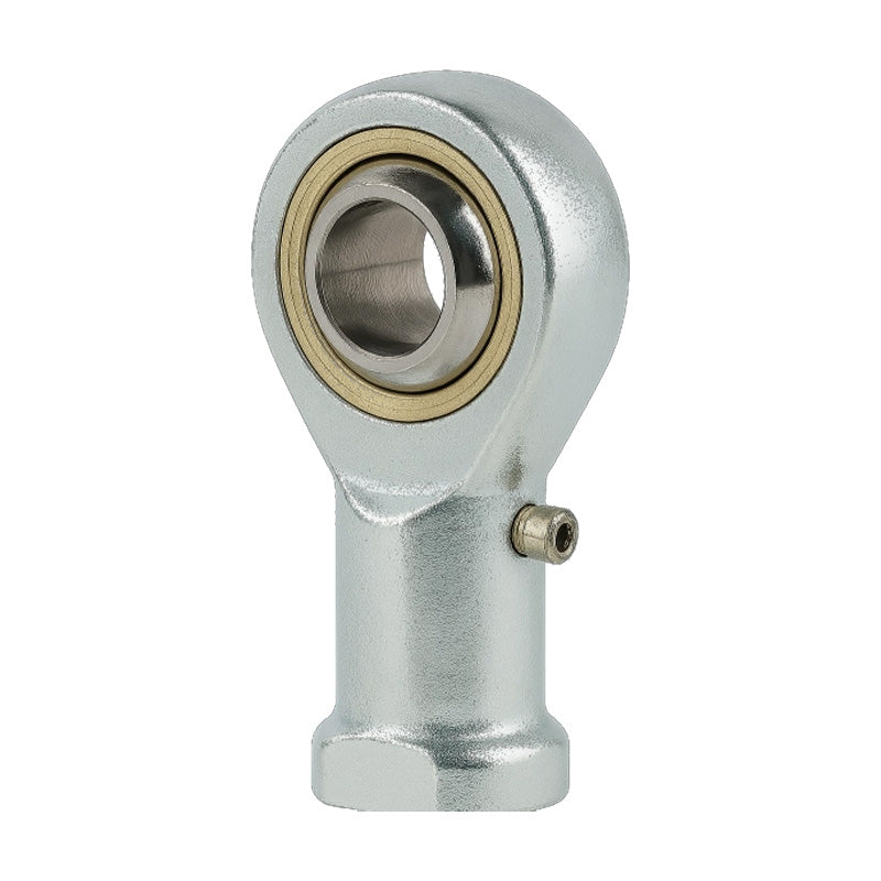Fluro GIXS5BO Right Hand Steel / Bronze Lined Maintenance Free Studded Female Rod End M5 Thread
