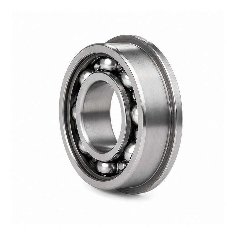 F686 Budget Open Flanged Deep Groove Ball Bearing 6x13x3.5mm